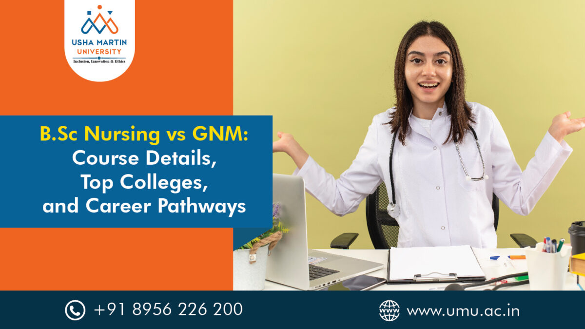 bsc nursing vs gnm course