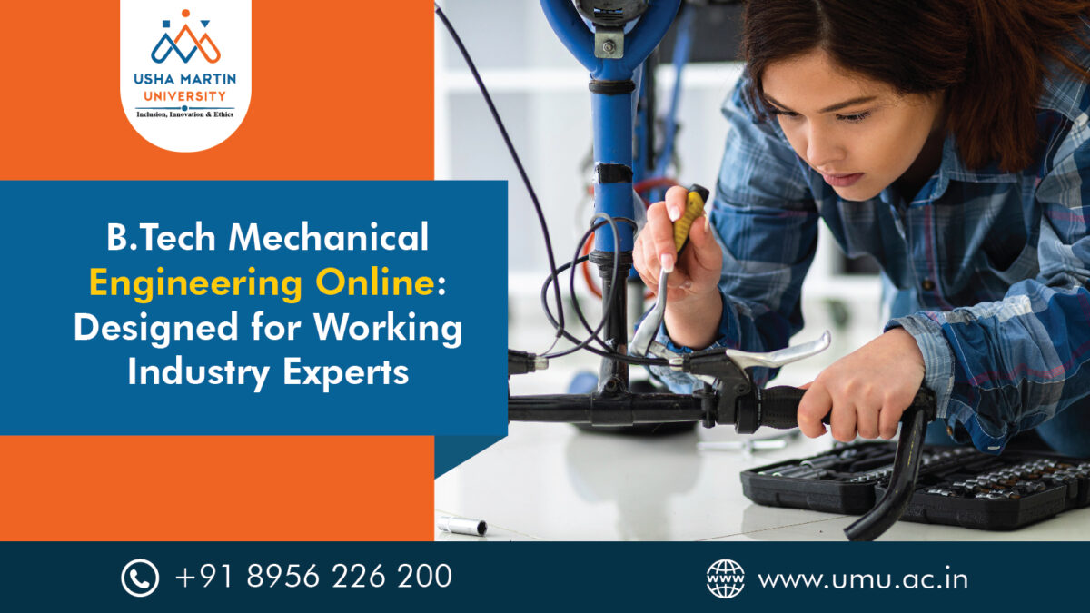 btech mechanical engineering for working professionals